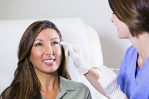 Visual representation of the role of Botox in cosmetic procedures,